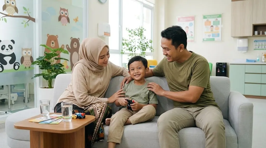 Keluarga memilih paket sunat cibubur yang tepat
