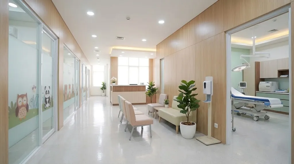 Fasilitas klinik untuk layanan paket sunat anak Cibubur