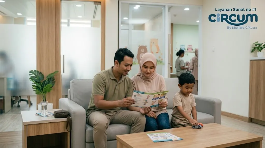 Keluarga puas dengan rincian biaya sunat cibubur yang transparan