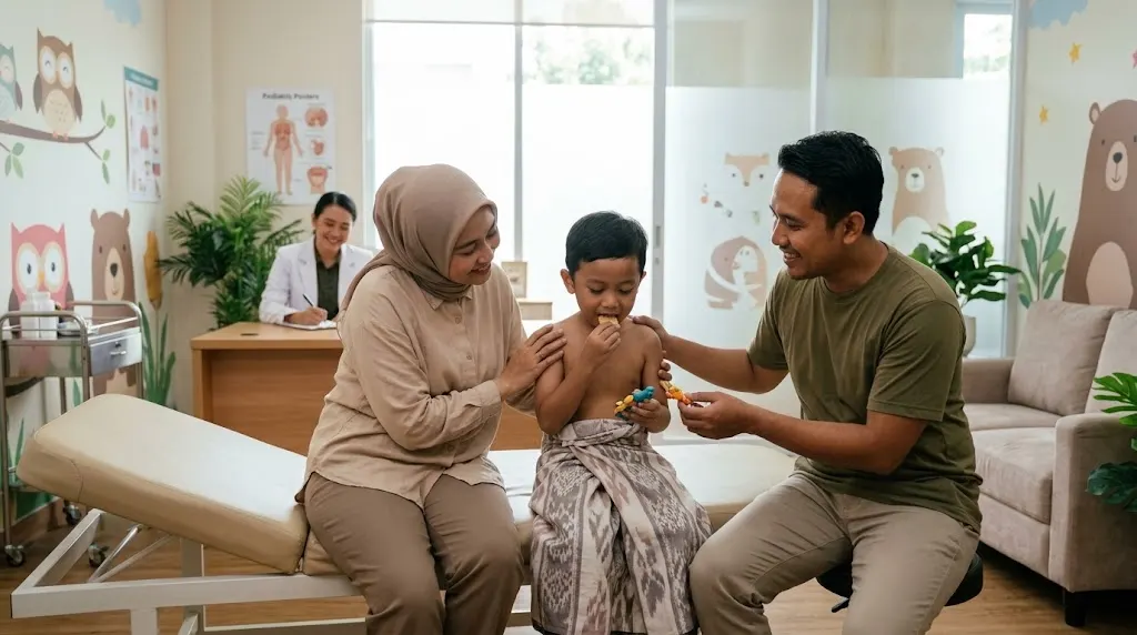 Keluarga puas dengan biaya khitan cibubur yang transparan
