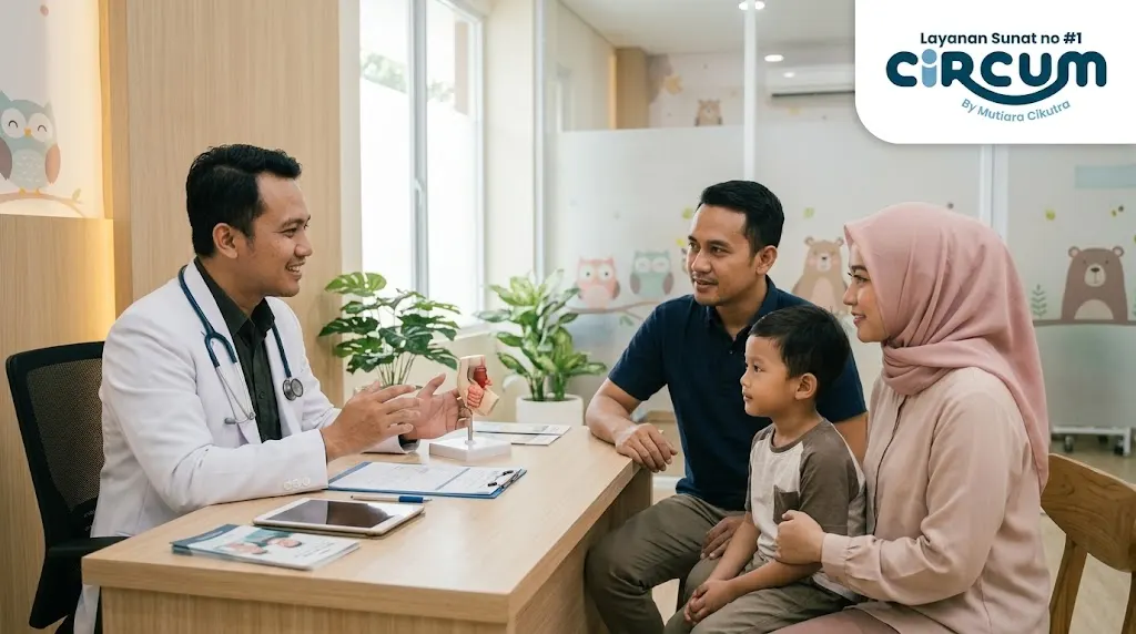 konsultasi ramah anak jadwal dokter sunat circum cibubur
