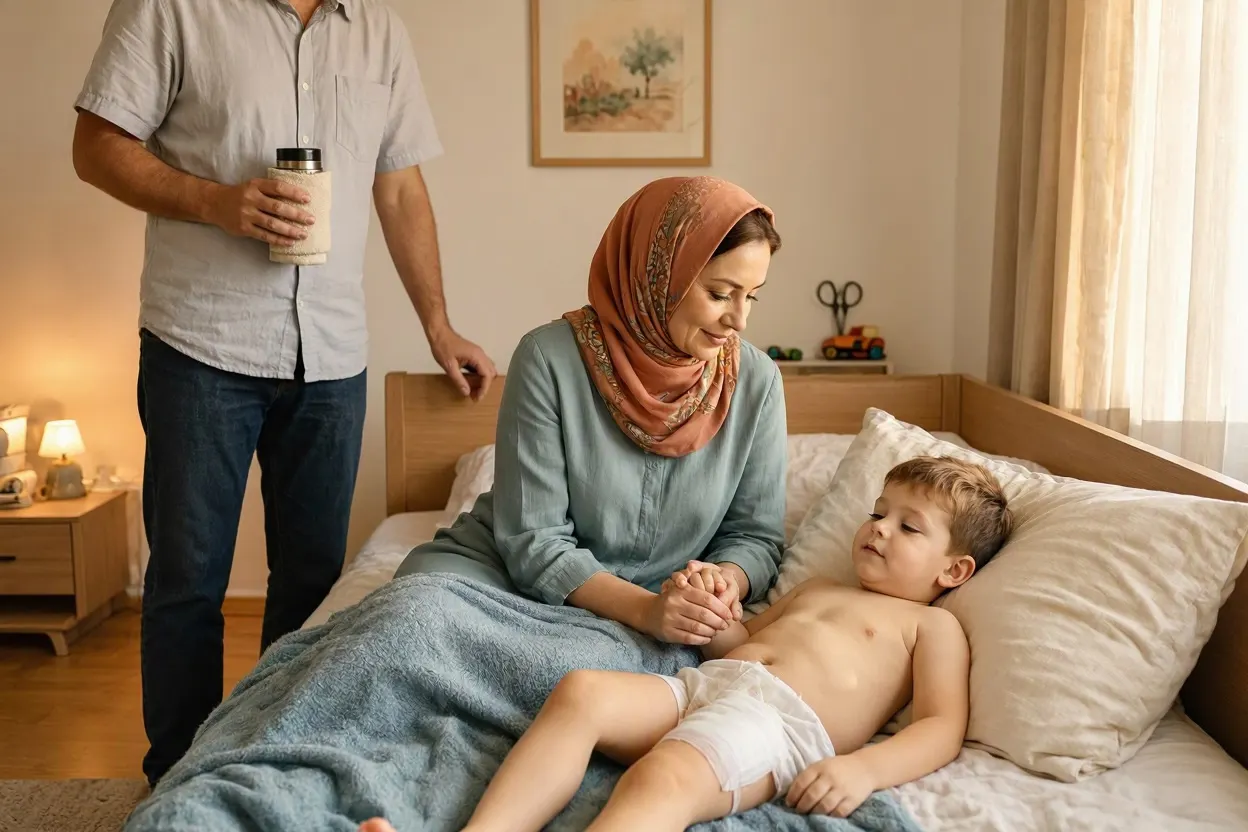 perawatan anak setelah khitan selama masa pemulihan