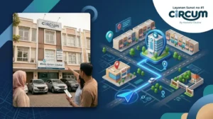 panduan rute alamat circum cibubur ruko citramas