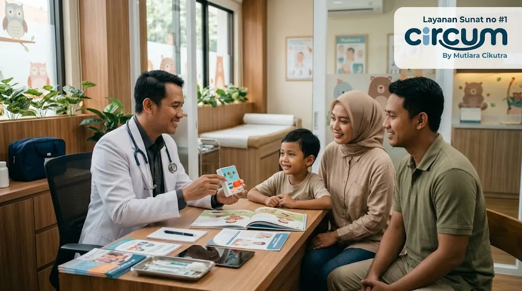 pelayanan ramah dokter di klinik circum cibubur