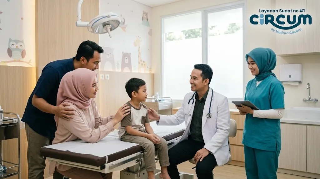 pendampingan keluarga reservasi sunat circum cibubur ramah anak