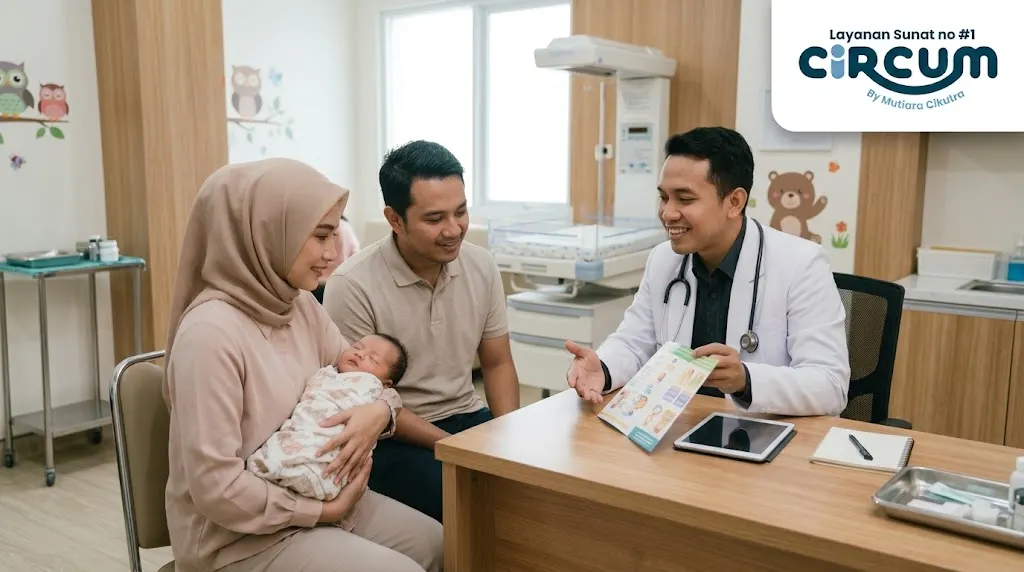 sesi konsultasi sebelum sunat cibubur bersama dokter berpengalaman
