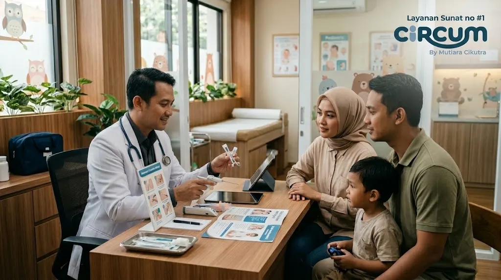 Layanan konsultasi metode sunat modern bersama tim medis Circum Cibubur